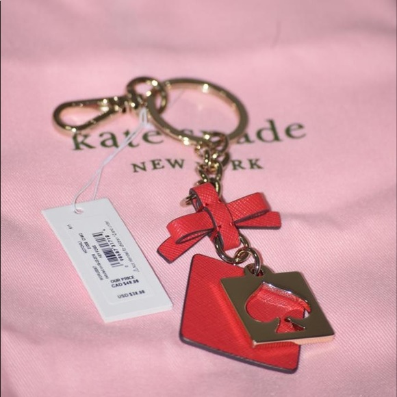 kate spade Accessories - Kate spade cut out spade key fobb.